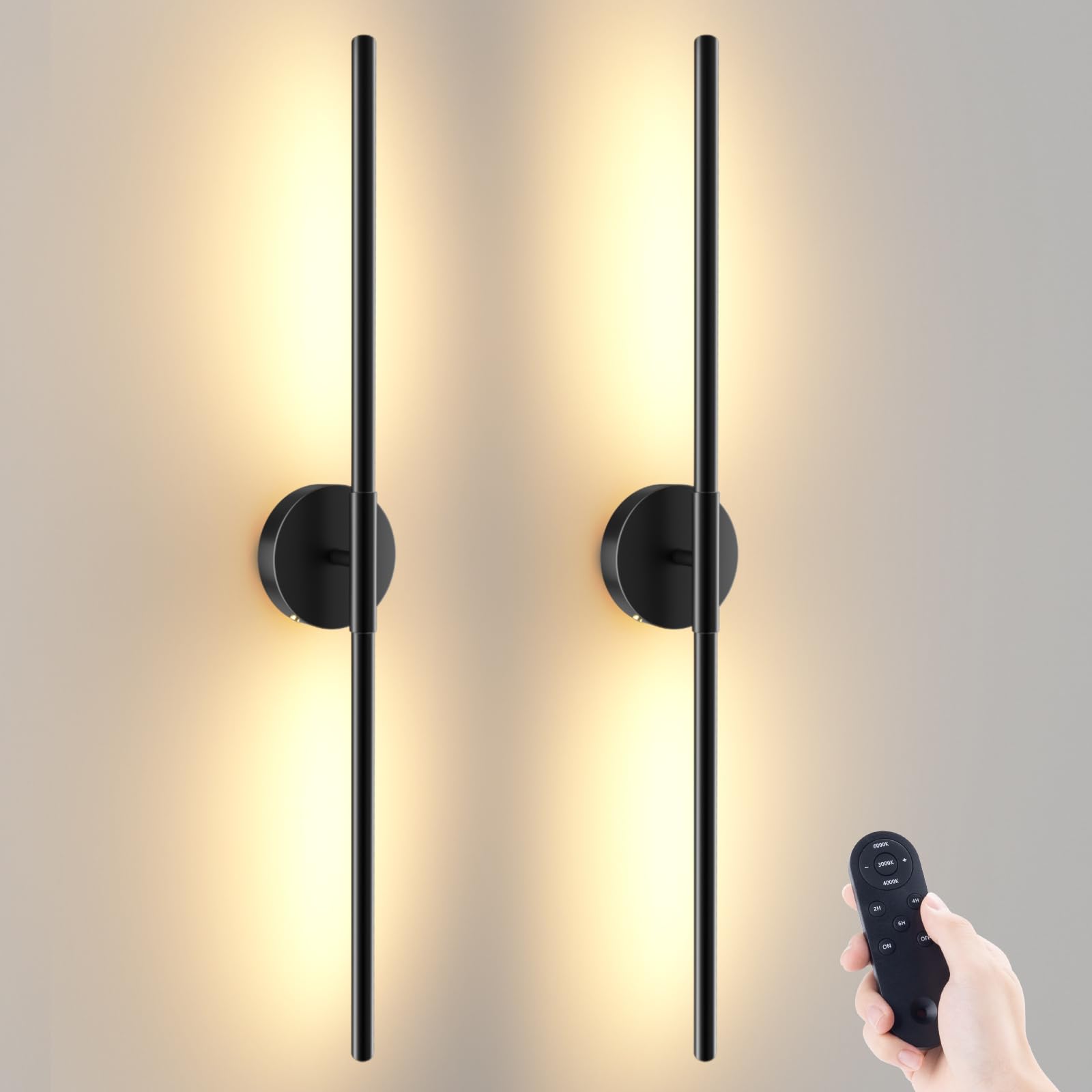 JOFIOS rechargeable wall sconces