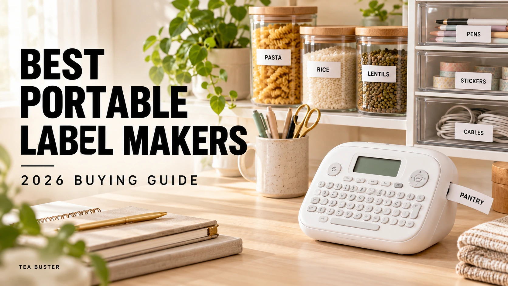 The Best Portable Label Makers of 2026 for Home Organization