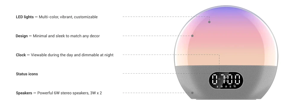 WiiM Wake-up Light product image